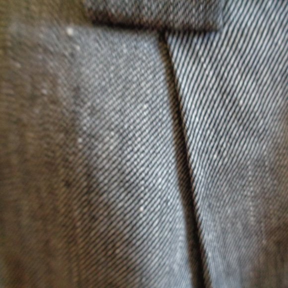 Express High Waisted Linen-Blend Sash Tie Ankle Pant size 2R - Picture 9 of 11